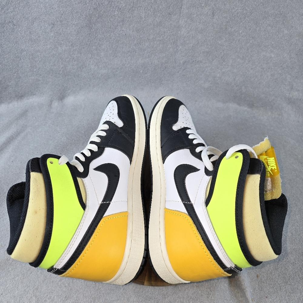 Size 8 - Air Jordan 1 High ‘Volt Gold’ - WORN WITH no BOX Shoe,snrakers - Picture 9 of 16
